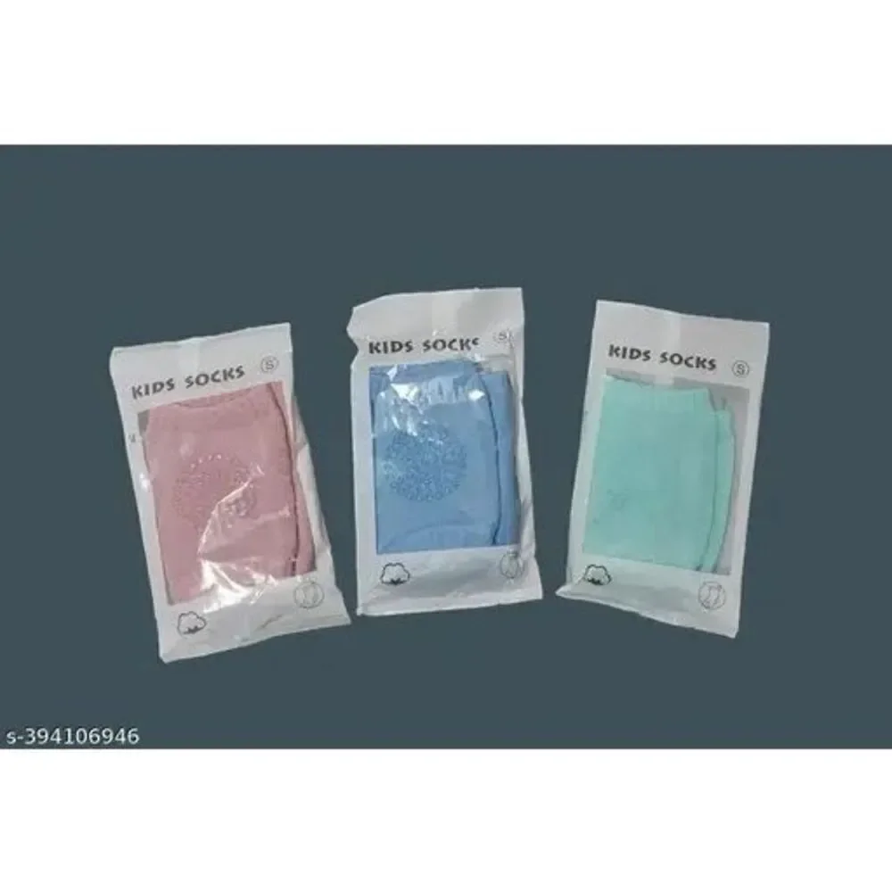 New Baby Kids Safety Knee Pads Multicolor Baby Knee Pads-NWOT
